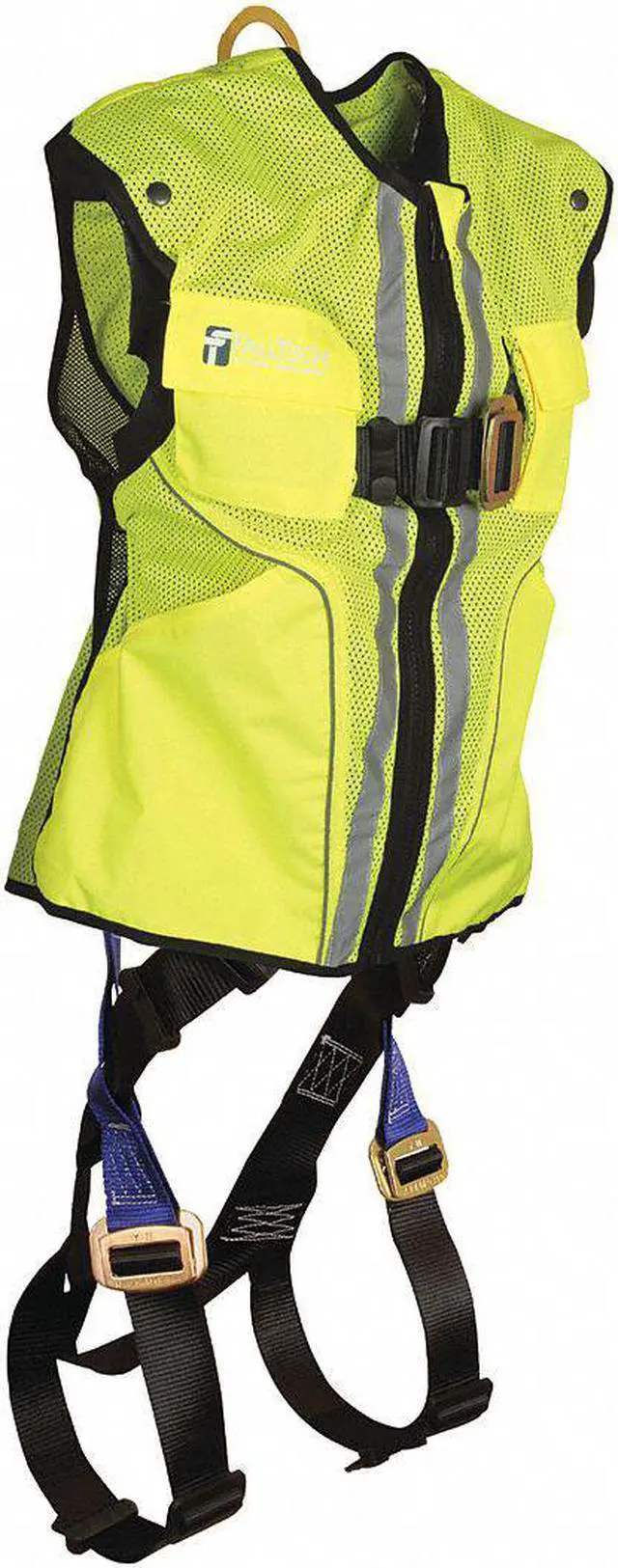 Alt view image 4 of 5 - Full Body Harness, S/M, 310 lb., Lime