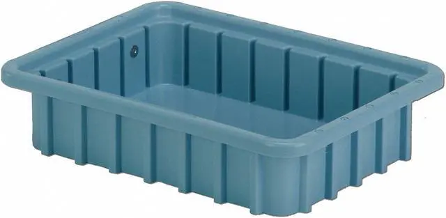 Main image of LEWISBINS DC1025 Blue Polyethylene, Divider Box, Blue, 10 3/4 in L, 2 1/2 in H