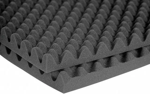 Alt view image 2 of 2 - AURALEX ACOUSTICS 2SON048CHA Acoustic Panel, 0.7 NRC, Foam, 4 ft W, 8 ft L, 2
