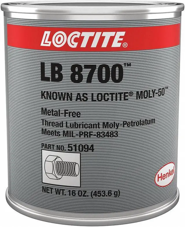 Main image of Anti-Seize,Molybdenum,16 oz Can LB 8700(TM) Moly-50(TM) LOCTITE 234246