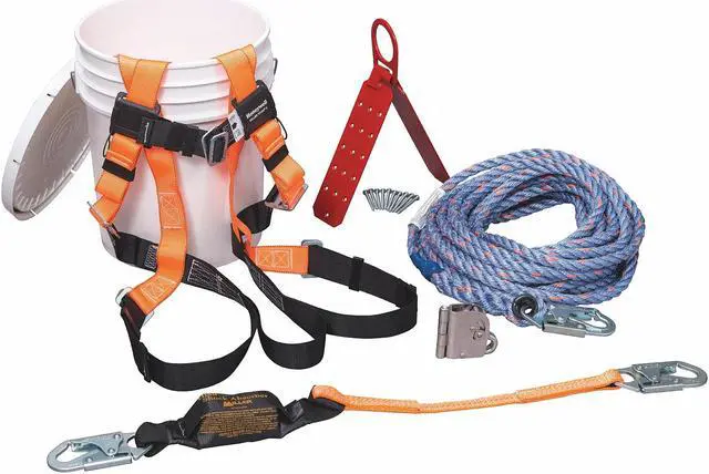 Main image of Honeywell Miller Fall Protection Kit,  Universal White  BRFKT50-Z7/50FT