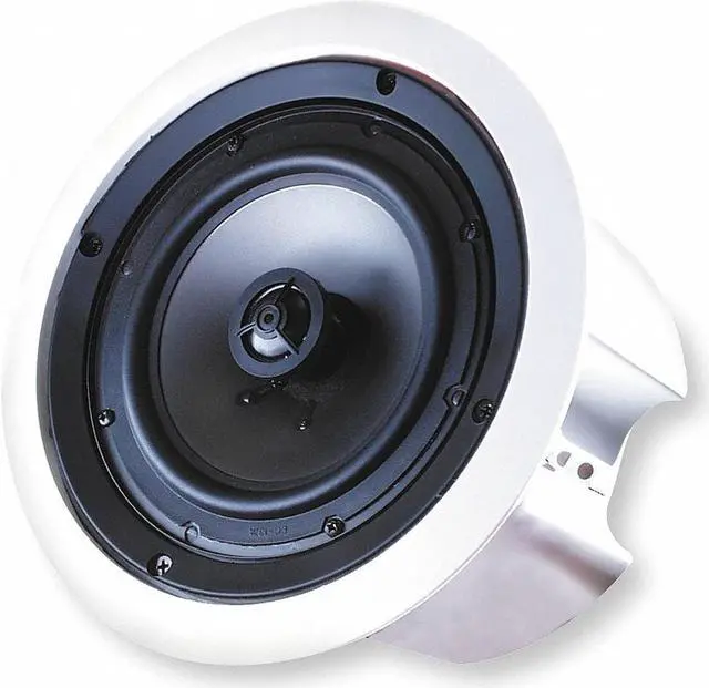 Alt view image 5 of 6 - SPECO TECHNOLOGIES SP6ECS Enclosed Speaker,White,6 1/2 In,PK2