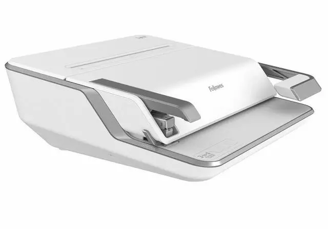 Main image of Fellowes Lyra Comb Binding Machine 30 Sheet Capacity White/Gray (5603001)