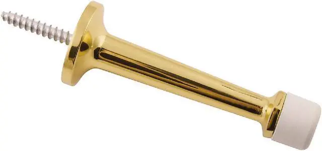 Main image of National Gallery 3 In. Polished Brass Door Stop N198051