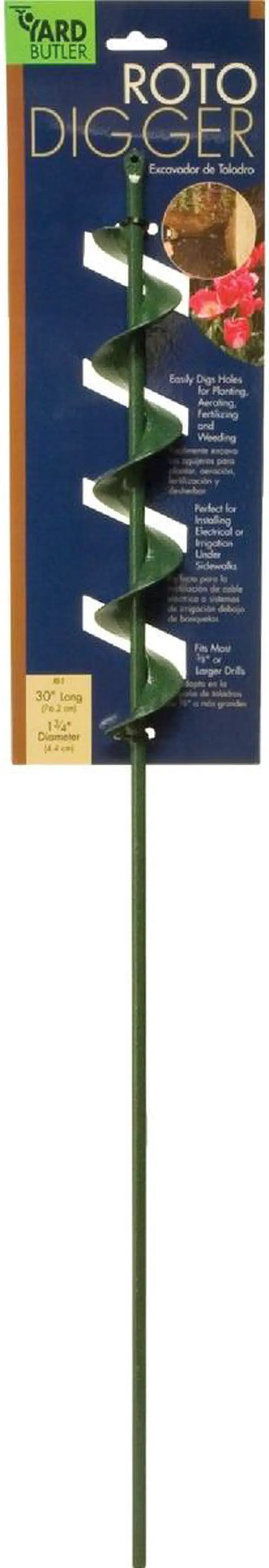 Alt view image 8 of 8 - Yard Butler Garden Roto Digger 30 in. Attach to Any Cordless - RD2