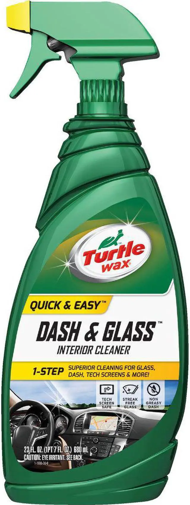 Main image of TURTLE WAX T930 Dash and Glass Cleaner,23 oz.,Clear