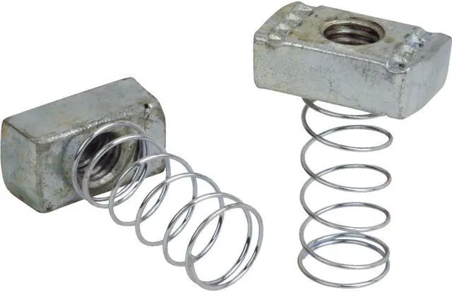 Main image of Thomas & Betts 5Pc 3/8" Spring Nut ZA100-3/8EG-10 Unit: BAG