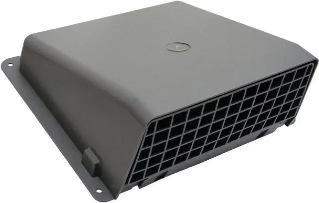 Main image of Cap Wall Rnd Duct 6 In Plstc LAMBRO INDUSTRIES Range Hood Accessories 351G Gray