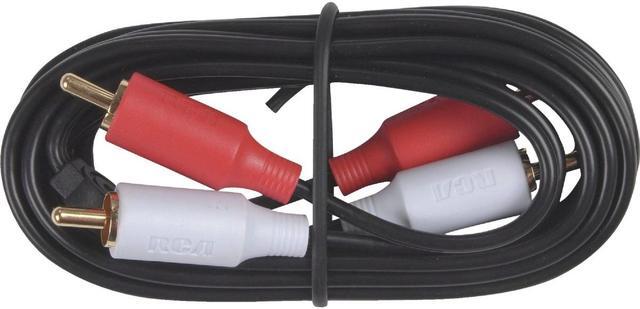 Alt view image 9 of 10 - RCA AH910 Stereo Hook-Up Cable (10 ft)