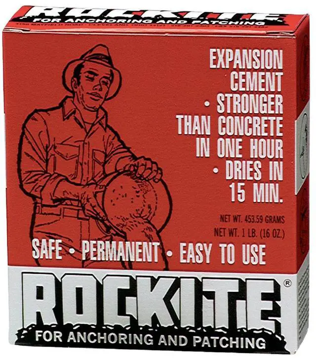 Alt view image 2 of 2 - Rockite 1 Lb Box Hydraulic Cement 10001