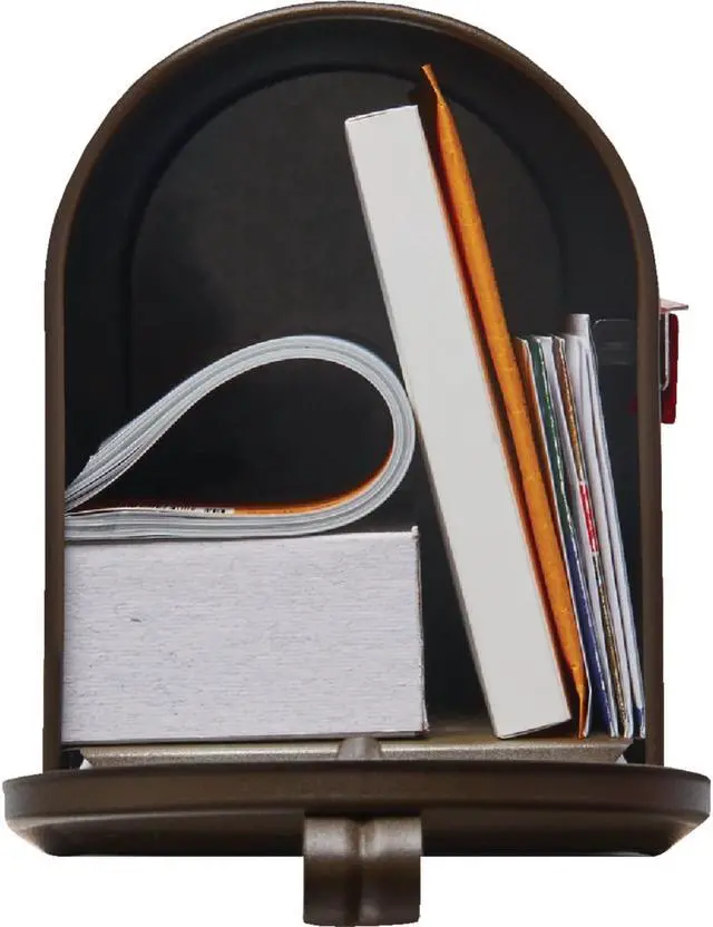 Alt view image 5 of 6 - Solar Group Bronze T1 Mailbox E1100BZ0 Unit: EACH