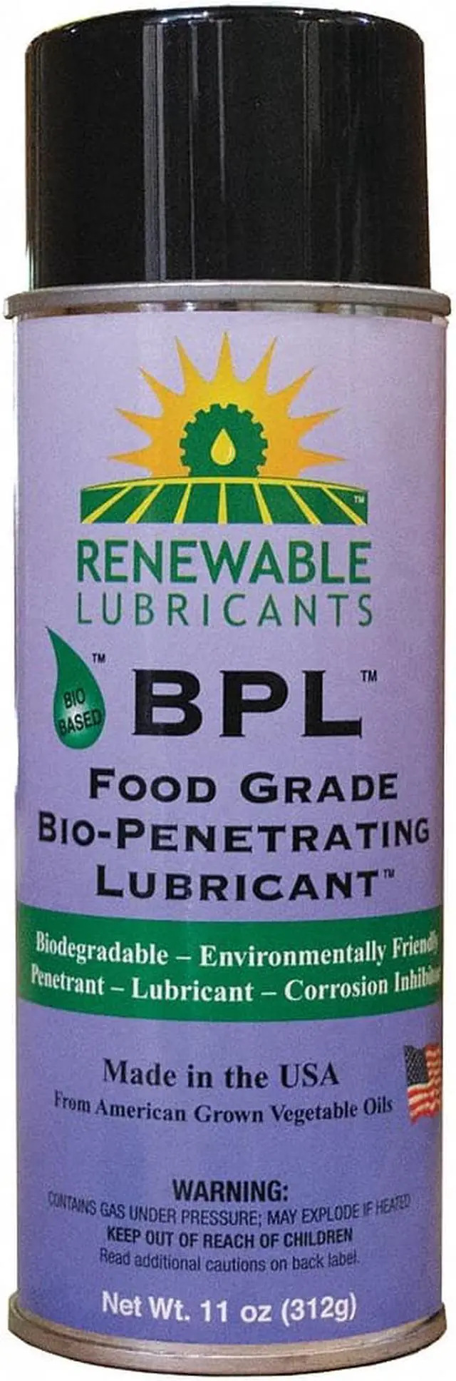 Main image of Penetrating Lubricant, -22°F to 295 Degrees F, No Additives, 16 oz. Aerosol Can