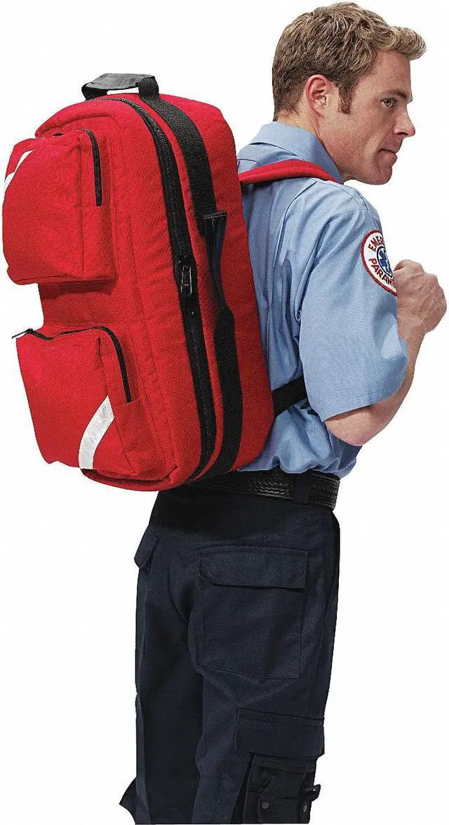 Alt view image 2 of 3 - FIELDTEX 83300 R CASE Backpack, 1000 Denier Cordura Case, Red