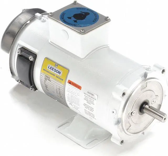 Alt view image 2 of 2 - LEESON 108230.00 Washdown Motor,1 HP,90VDC