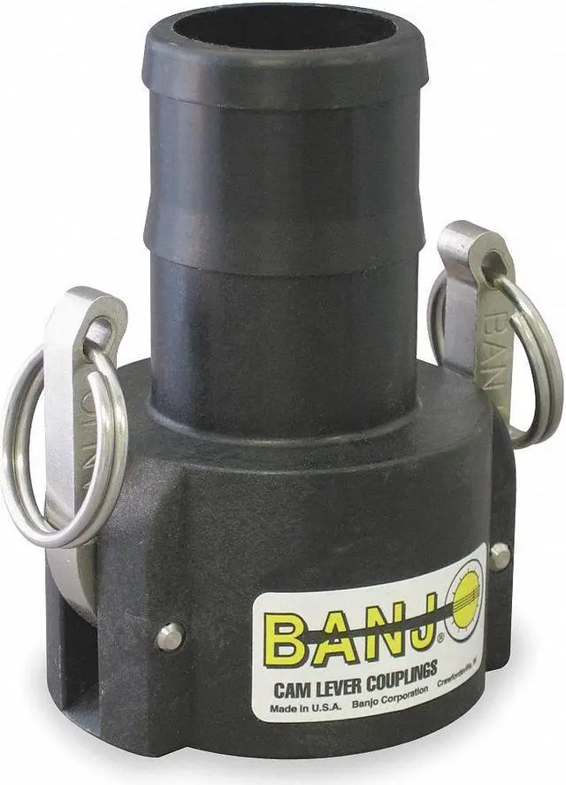 Main image of BANJO 050C Cam and Groove Coupling, Type C, 3/4 in Coupling, 1/2 in Hose,