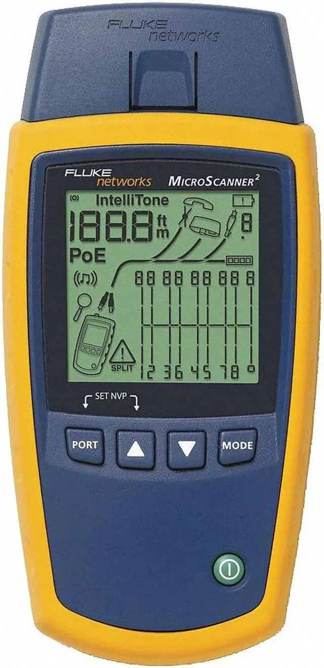 Alt view image 2 of 2 - FLUKE NETWORKS MS2-100/WWG 3084165 Cable Tester, Verifier