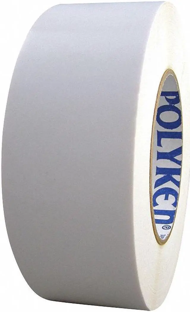Alt view image 2 of 2 - POLYKEN 827 Film Tape,Polyethylene,White,48mm x 33m