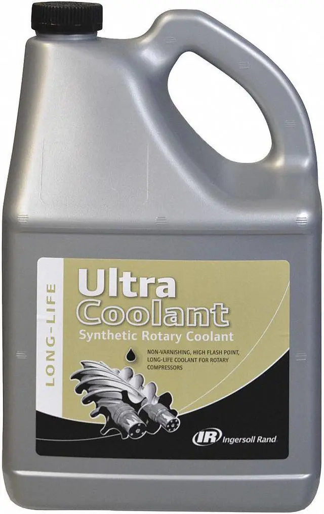Alt view image 2 of 2 - INGERSOLL-RAND 92692284 Ultra Coolant, Compressor Oil, Bottle, 1.32 gal, 10 SAE