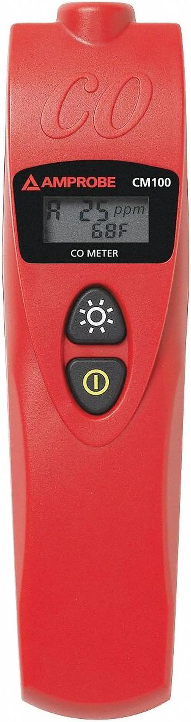 Alt view image 2 of 2 - AMPROBE CM100 Carbon Monoxide Meter,Range 0 to 999 PPM