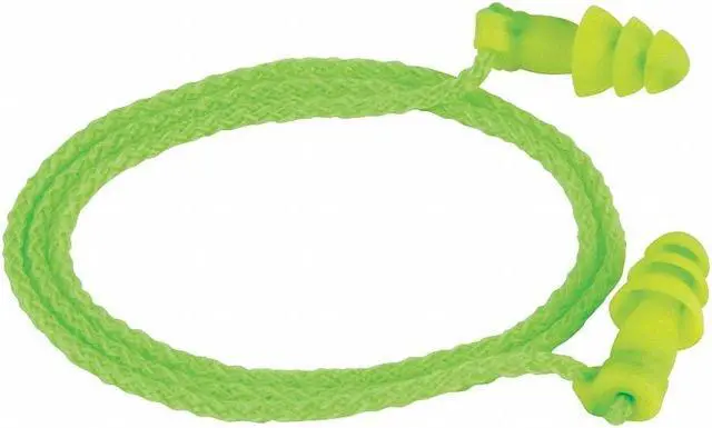Alt view image 3 of 4 - MOLDEX 6455 Jetz(R) Reusable Soft Plastic Ear Plugs, Flanged Shape, 27 dB,
