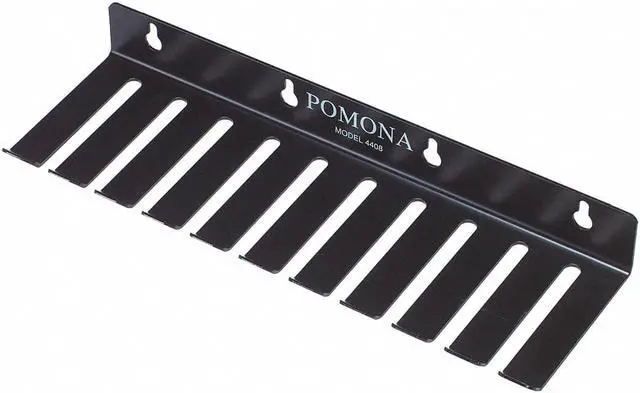 Alt view image 2 of 3 - POMONA 4408/POM Test Lead Holder,Black,10 Slots