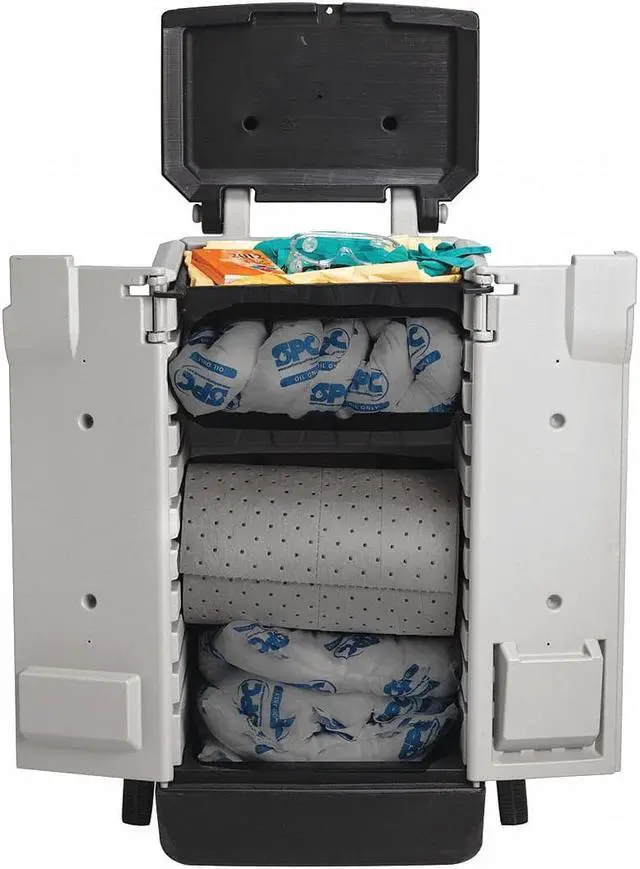 Alt view image 2 of 5 - BRADY SPC ABSORBENTS SKA-K2 Spill Kit, Universal, Gray