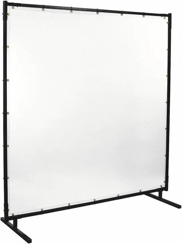 Alt view image 4 of 4 - STEINER 539HD-6X6 Welding Screen, Transparent Vinyl, 6 ft W., 6 ft H., 13 oz/sq