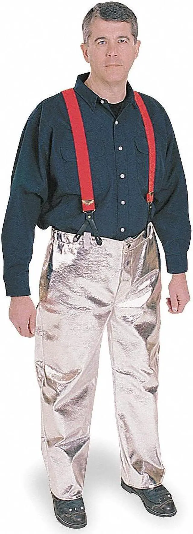 Main image of STEEL GRIP ARL410 Flame Resistant Pants, XL 15 oz Aluminized Rayon