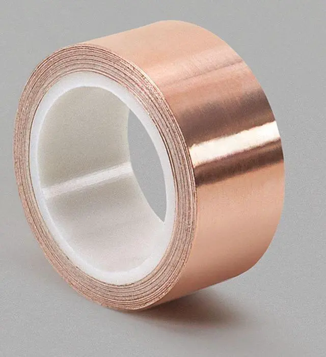 Alt view image 2 of 2 - 3M 1125 Shielding Foil Tape,1 In. x 6 Yd.,Copper
