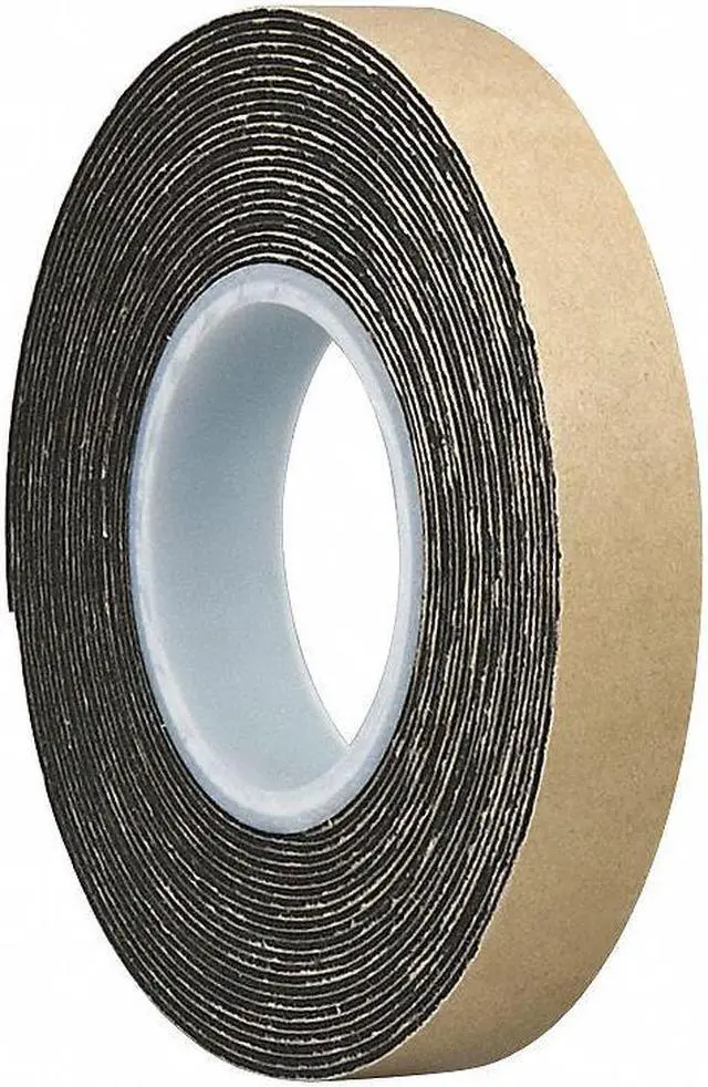 Alt view image 2 of 2 - 3M 4492 Double-Sided Foam Tape, 2 in W, 5 yd L, 1/32 in, Polyethylene Foam,