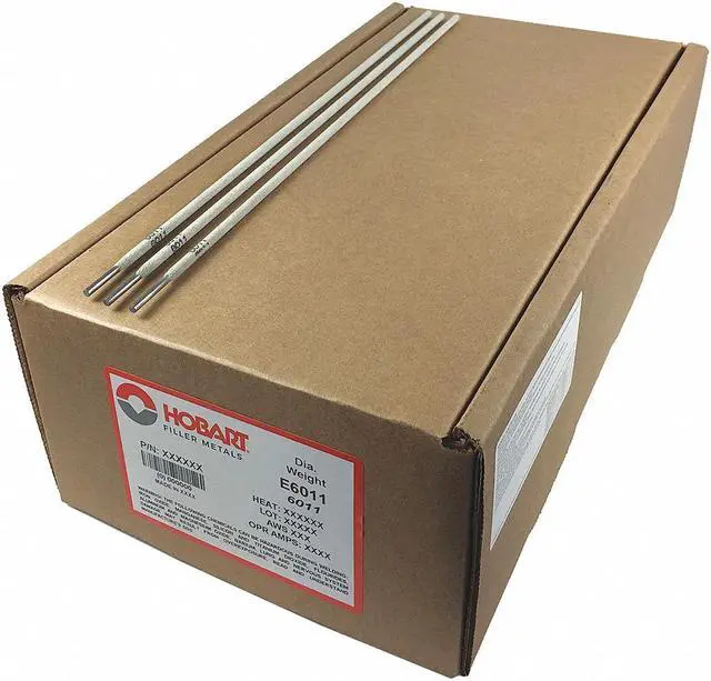 Alt view image 2 of 3 - HOBART S112244-G31 14-1/2" Stick Electrode 1/8" Dia., AWS E6011, 50 lb.