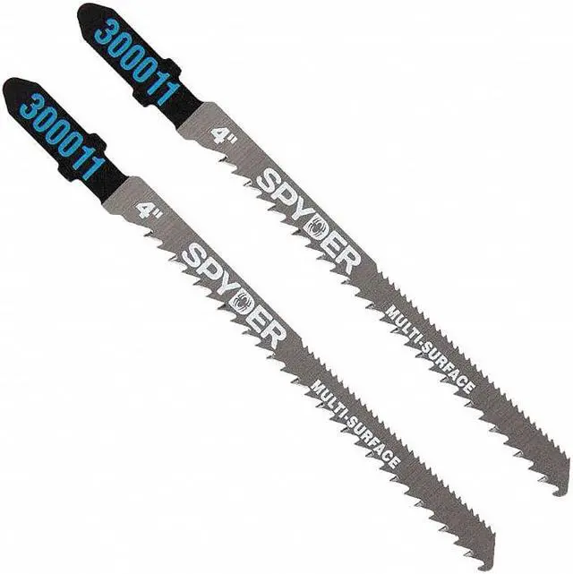 Alt view image 2 of 2 - SPYDER 300004 Jigsaw Blade,Steel,L 4in.,PK2