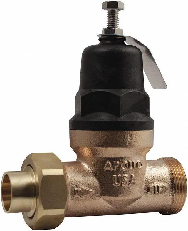 Alt view image 2 of 2 - APOLLO VALVES 36ELF12301S Water Pressure Reducing Valve,1/2 In.
