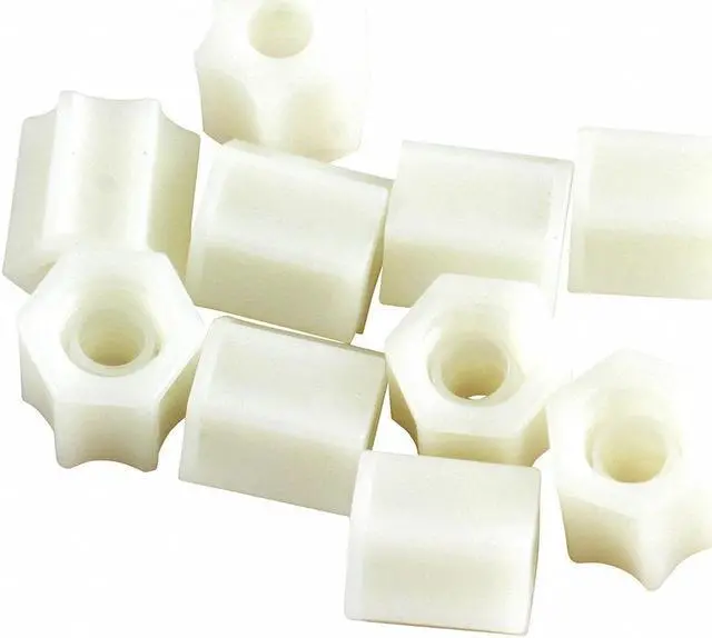 Alt view image 3 of 4 - ACORN 1895-451-001 Nylon Compression Nuts,1/4 In OD,PK10
