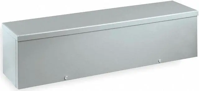 Main image of Wiegmann Wiring Trough Gray ANSI 61 Polyester Powder  Includes Screws RSCG060636
