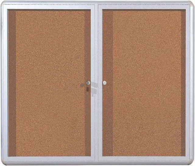 Alt view image 2 of 6 - MASTERVISION VT640101720 Cork Bulletin Board 36"H x 48"W
