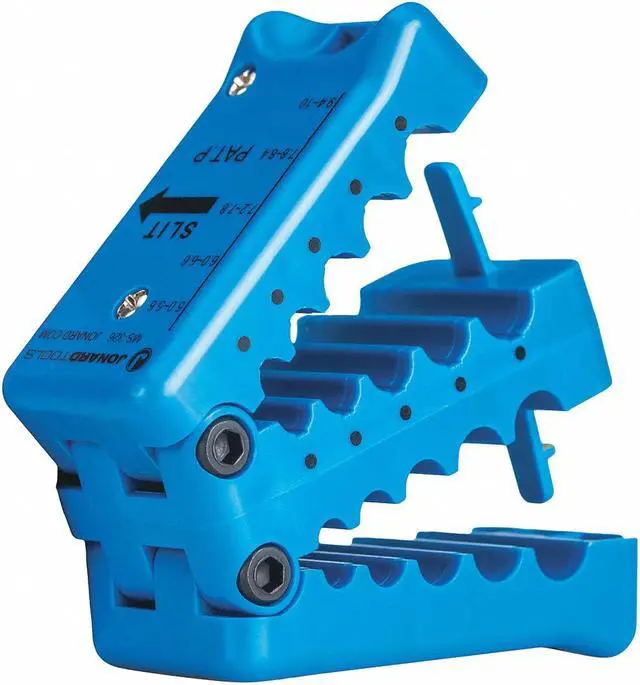 Alt view image 3 of 3 - jonard tools ms326 micro duct fiber optic cable slit & ring tool 5 mm  10 mm