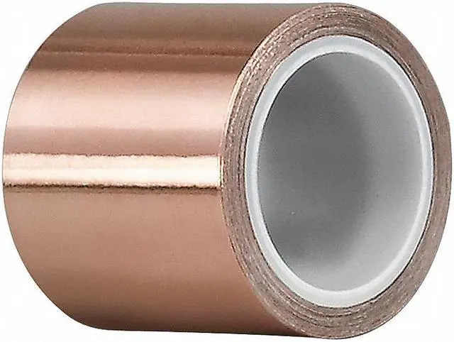 Alt view image 2 of 2 - 3M 1181 Shielding Foil Tape,1 In. x 6 Yd.,Copper