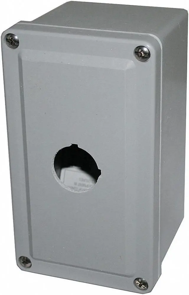 Alt view image 2 of 2 - EATON E34N51 Pushbutton Enclosure,30mm,1 Hole,Plastic
