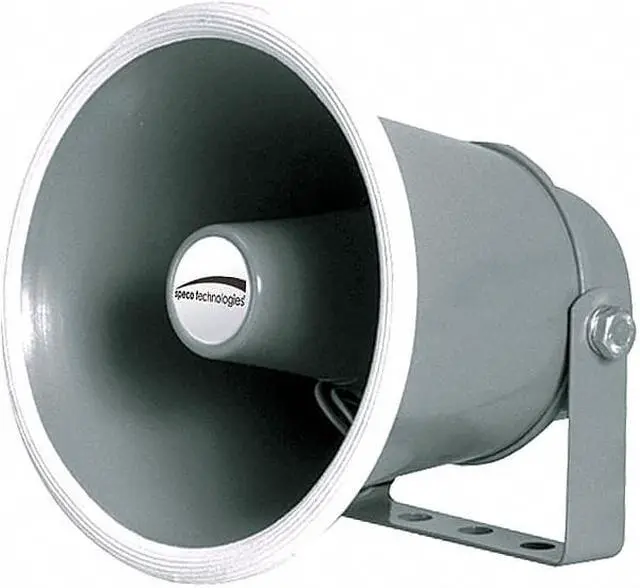 Alt view image 8 of 11 - SPECO SPC104 6 in. Aluminum Pa Speaker 4 Ohms