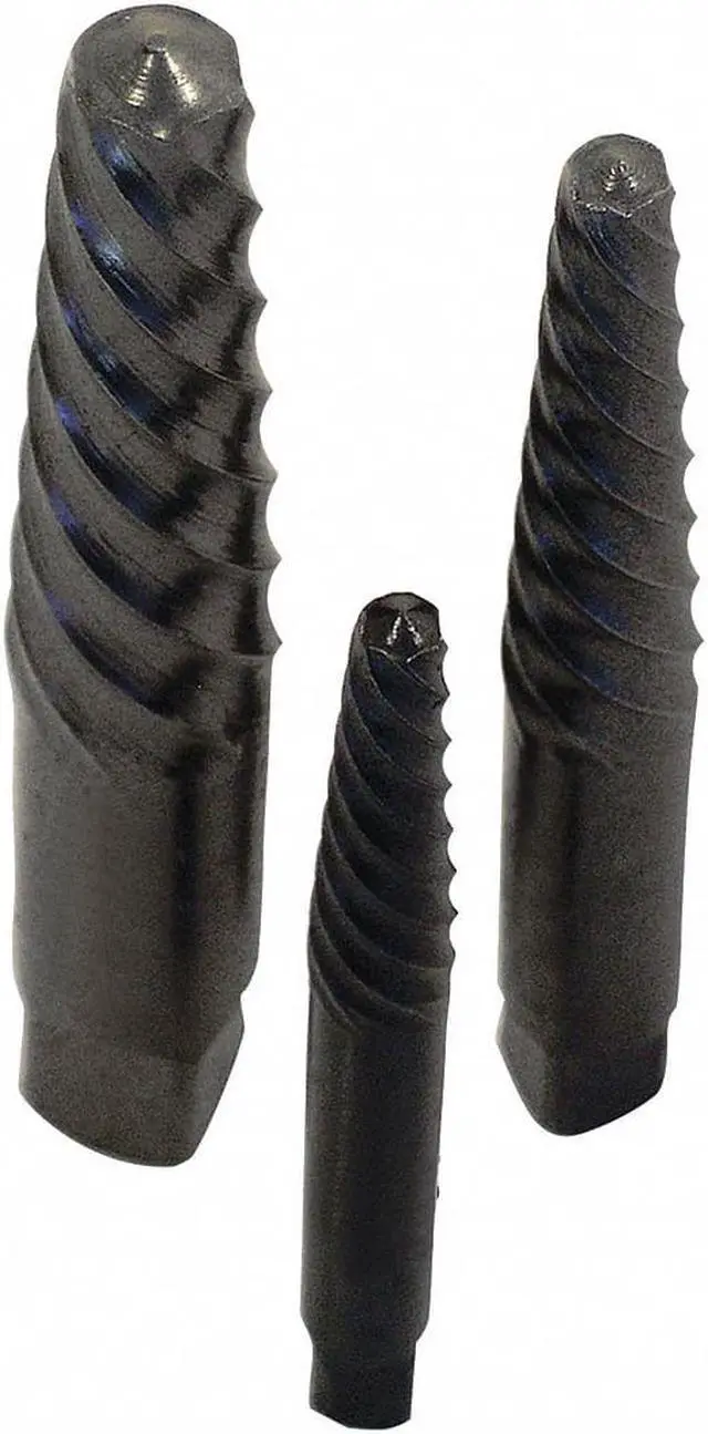Main image of Chicago-Latrobe Screw Extractor Set,3pc,HSS,Tube  65037