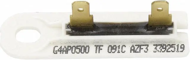 Alt view image 3 of 4 - Whirlpool WP3392519 Dryer Thermal Fuse - OEM