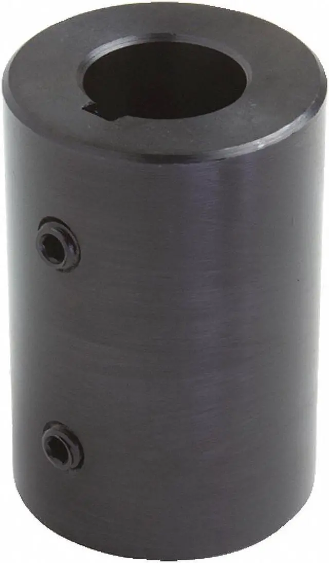 Alt view image 2 of 2 - CLIMAX METAL PRODUCTS RC-112-KW RigidSftCplg,SetScwType withKeyway,3inL