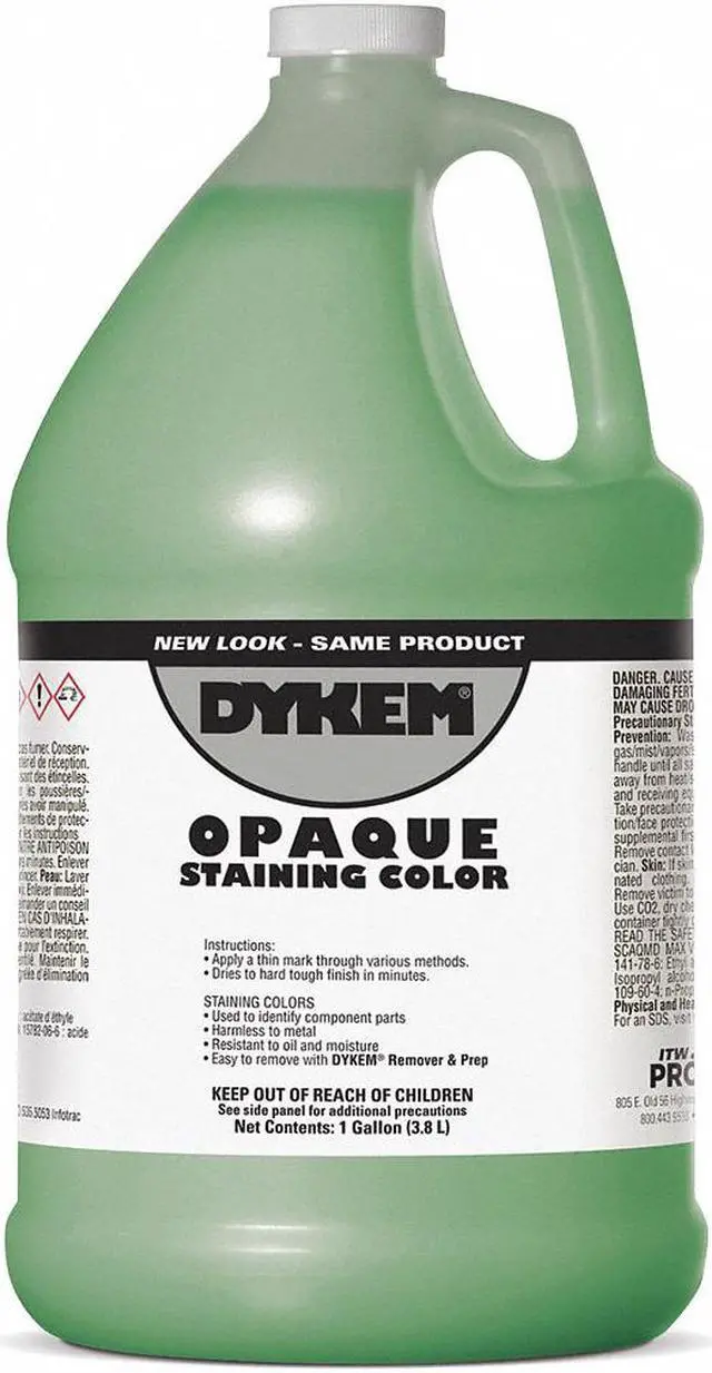 Main image of DYKEM 81708 Opaque Staining Color,Gallon,Lite Green