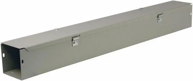 Alt view image 5 of 5 - WIEGMANN HS445NK Straight Section Wireway, 1 Rating, Steel, Powder Coated