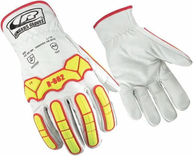 Alt view image 2 of 2 - RINGERS GLOVES 662 Impact Resistant Gloves,Size 2XL,PR