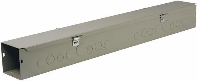 Alt view image 3 of 3 - WIEGMANN HS444 Straight Section Wireway, 1 Rating, Steel, Powder Coated