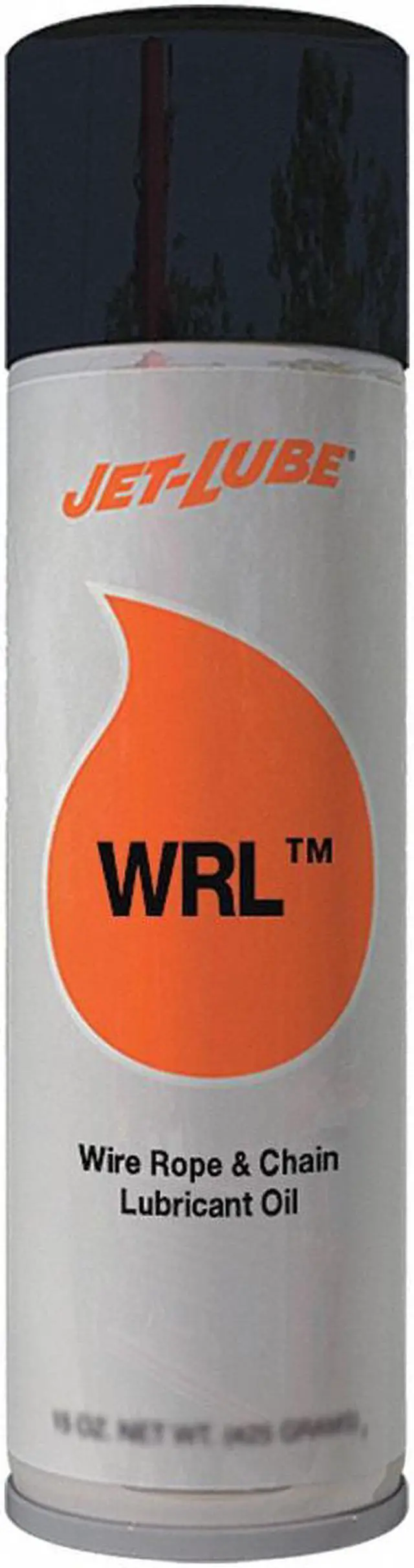 Main image of Chain and Wire Rope Lubricant,  12 oz.,  Aerosol Can,  Petroleum,  Amber