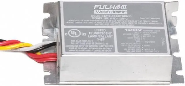 Alt view image 3 of 4 - Fulham 10017 - WH3-120-C Fulham WorkHorse 3 Ballast