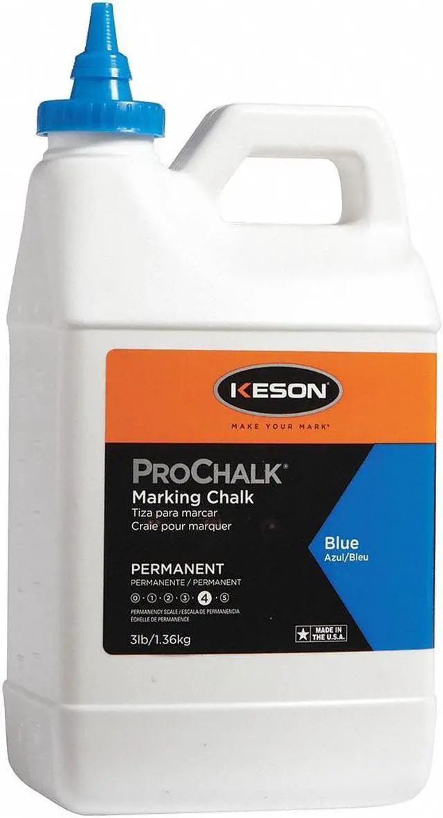 Alt view image 2 of 4 - Keson Marking Chalk Concentrate,Blue,3Lb  PM103BLUE